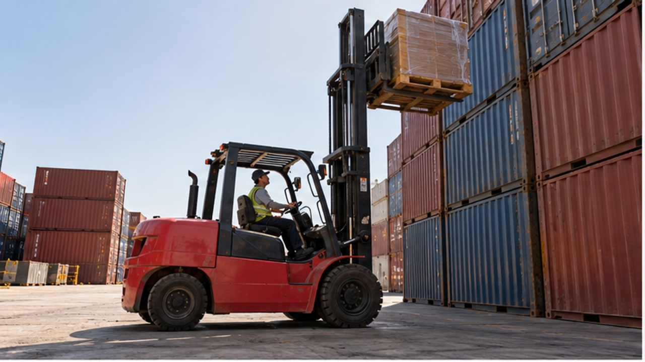 Diesel Forklift Case: Engine Loses Power at High Lift in a Hot Container Yard - diesel forklift 1