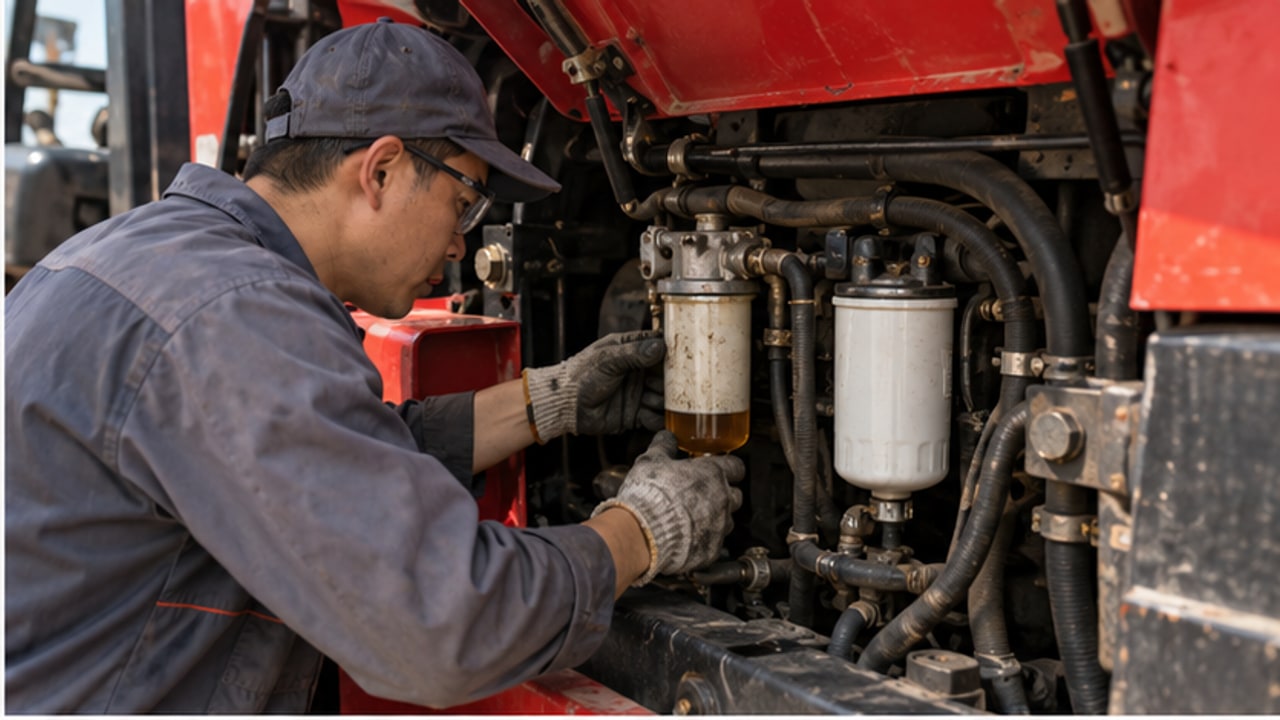 Diesel Forklift Case: Engine Loses Power at High Lift in a Hot Container Yard - diesel forklift 2