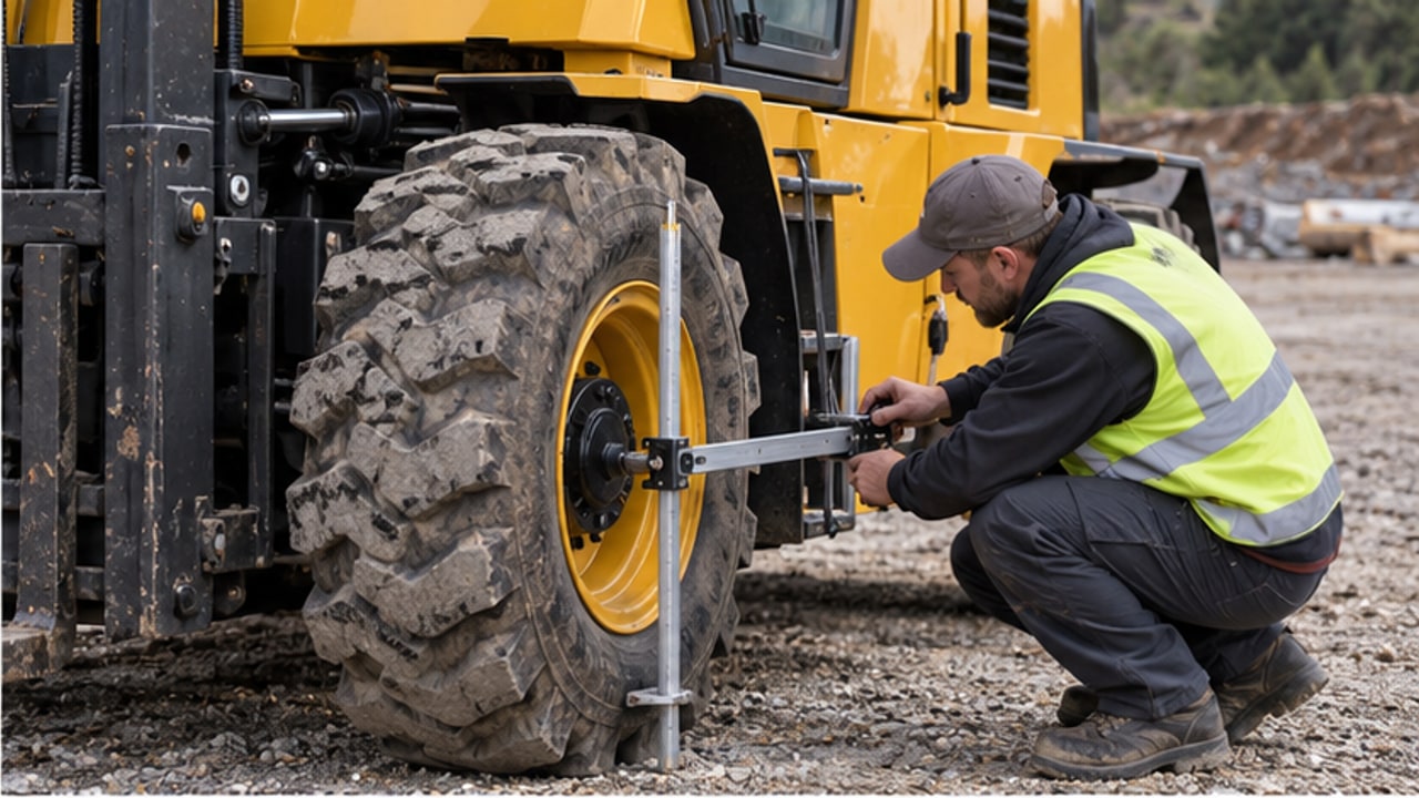 Why Does Rough Terrain Forklift Four-Wheel Steering Lose Alignment? - rough terrain forklift 2