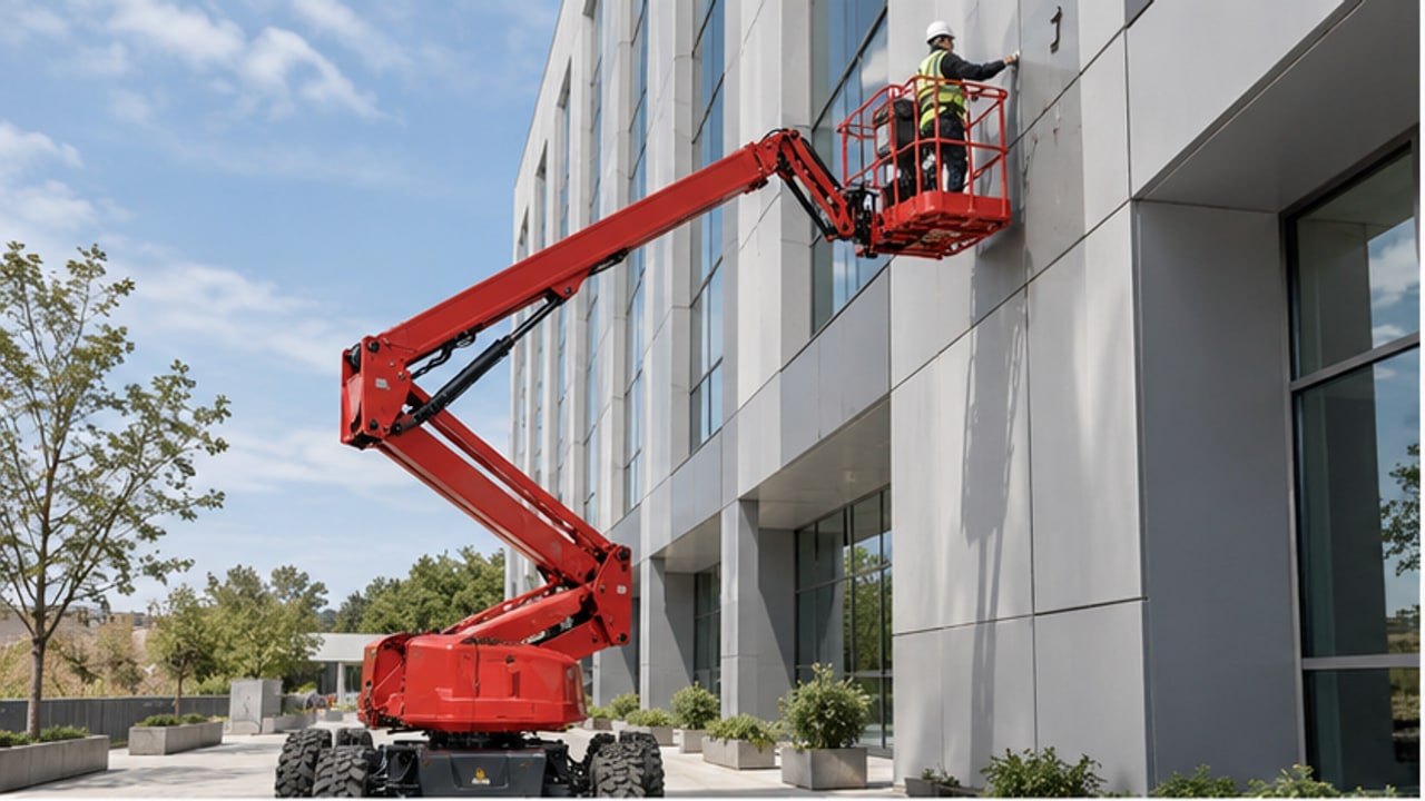 Why Does an Articulating Boom Lift Platform Rotation Stop Intermittently? - aerial lift 1