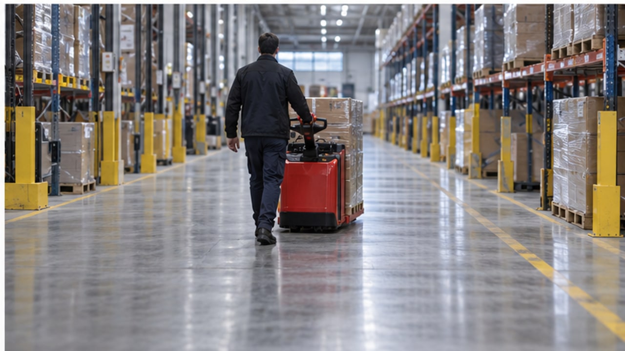 Why Does an Electric Pallet Truck Battery Connector Heat Up During Long Travel? - electric pallet truck 4