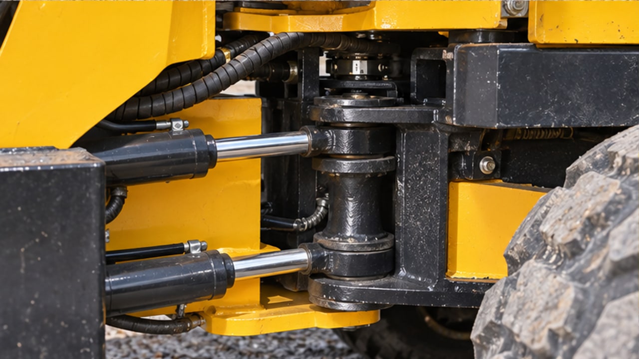 Why Does a Diesel Wheel Loader Wander and Wear Tires? An Articulation Pin Inspection Case - diesel wheel loader 3