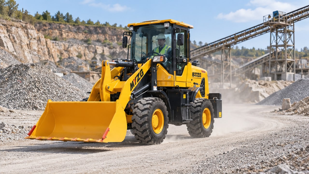 Why Does a Diesel Wheel Loader Wander and Wear Tires? An Articulation Pin Inspection Case - diesel wheel loader 2