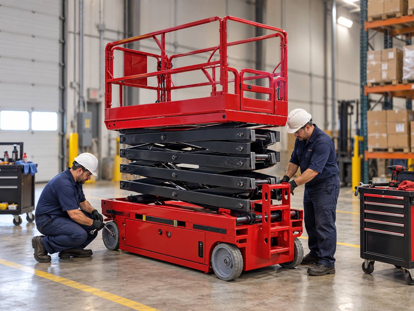ZGFORKLIFT / MYZG ZG-ZX14 Electric Scissor Lift Platform