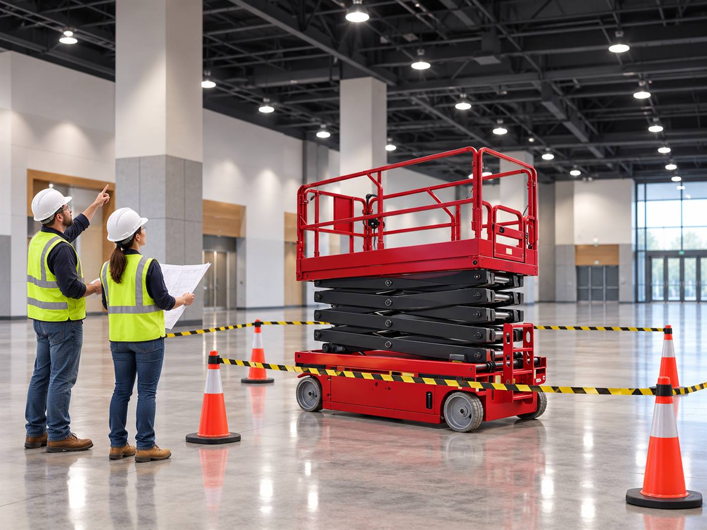 ZGFORKLIFT / MYZG ZG-ZX14 Electric Scissor Lift Platform