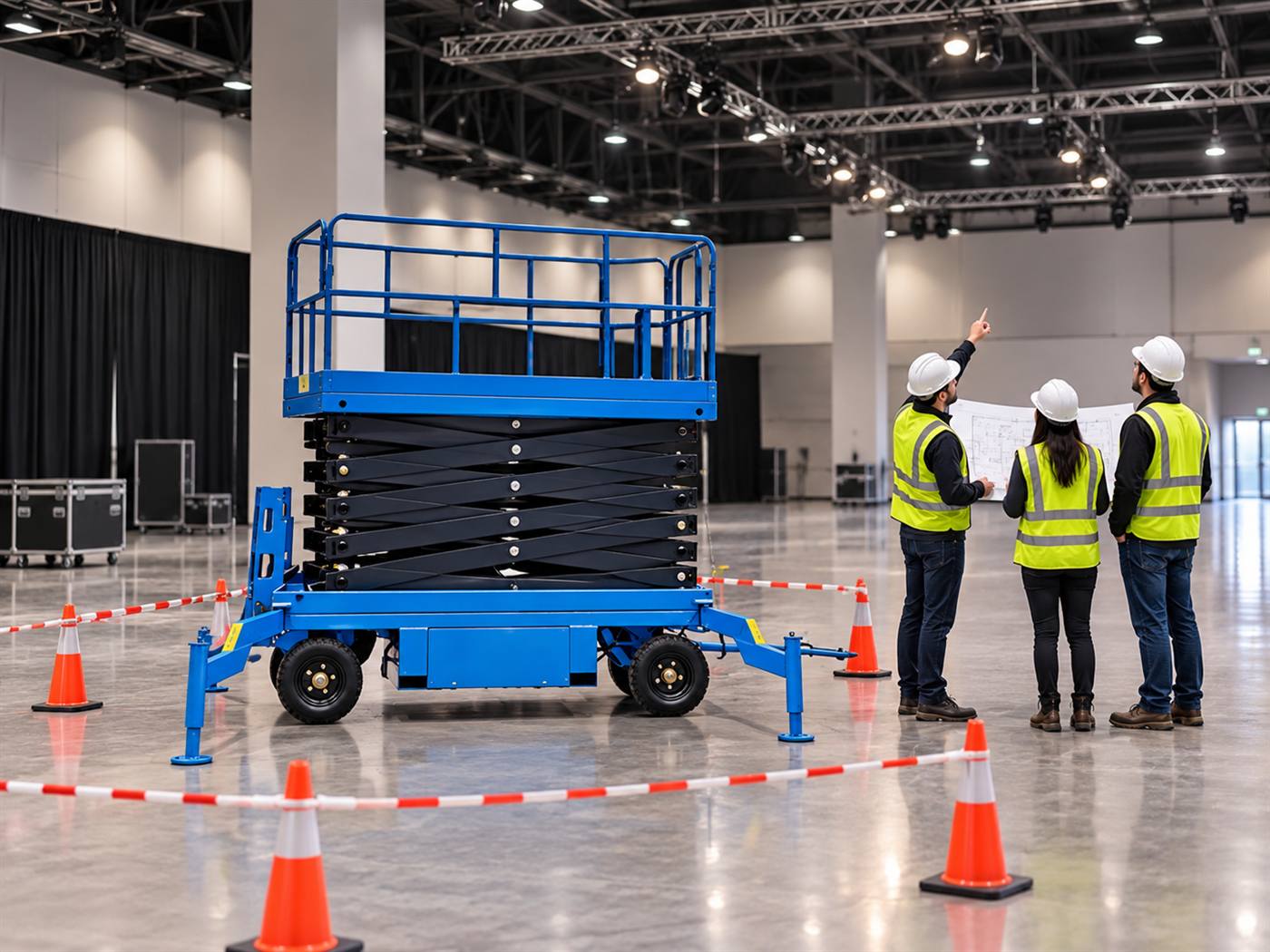 ZGFORKLIFT / MYZG SJY05-12 Electric Mobile Scissor Lift