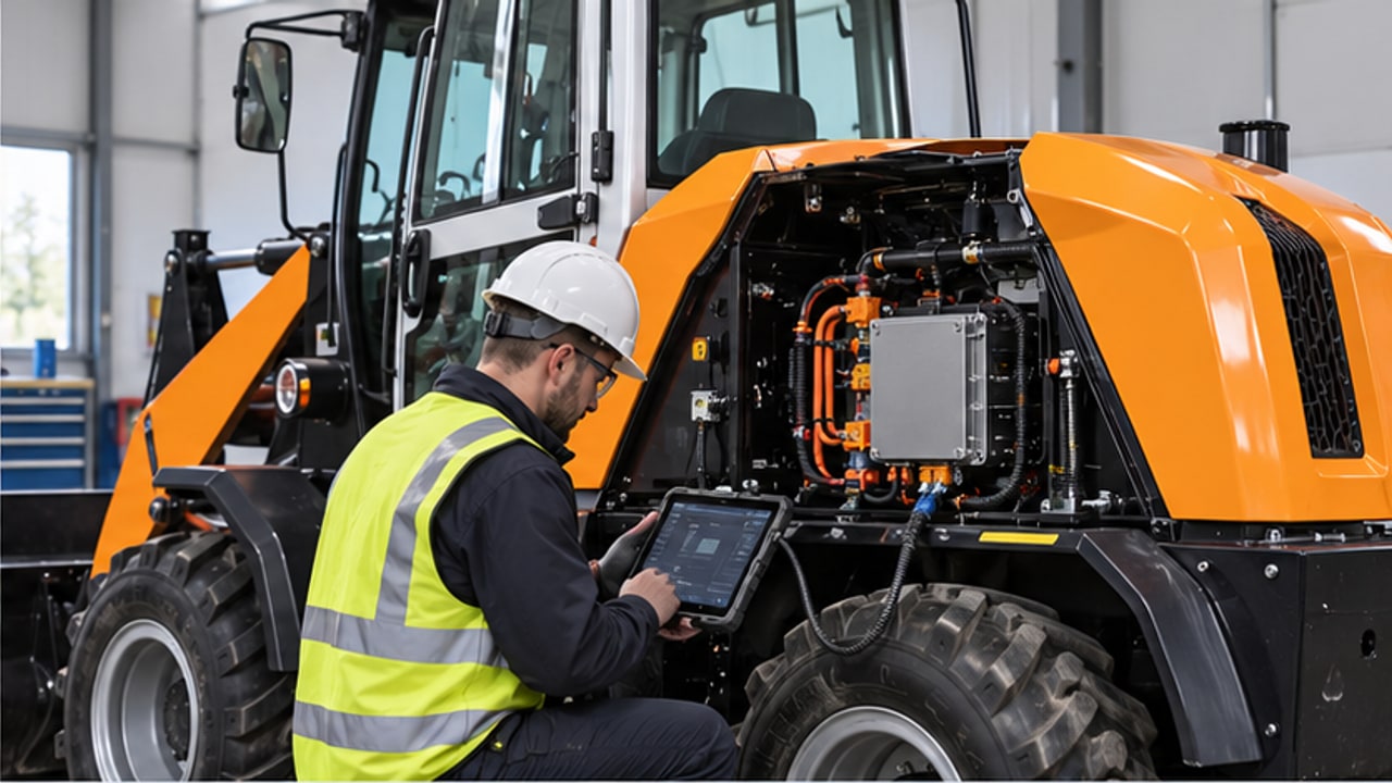 Why Does an Electric Wheel Loader Shut Down With Charge Remaining? A Battery Cell Imbalance Case - electric wheel loader 2