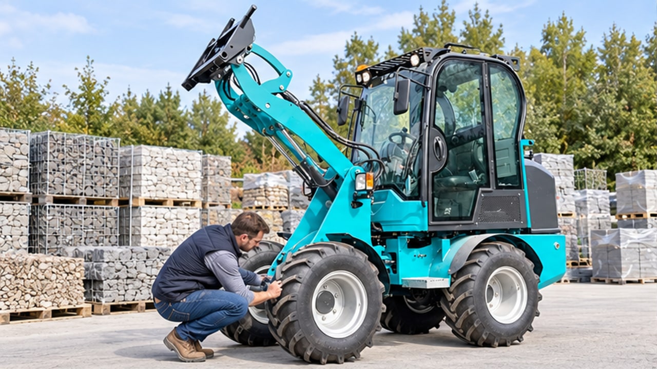How Should Buyers Check an Axle Seal Leak on a Compact Euro-Style Loader? - Euro-style loader 1