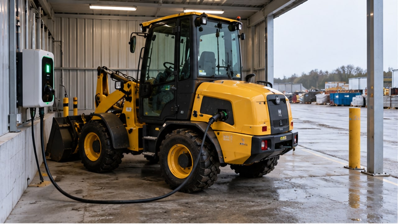 Electric Wheel Loader Case: Onboard Charger Trips the Site Circuit Breaker - electric wheel loader 1