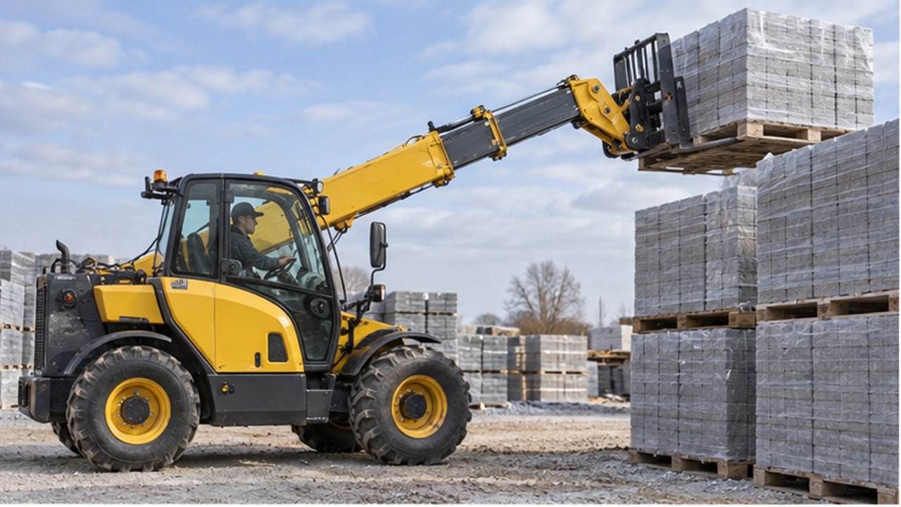 Why Does a Euro-Style Telescopic Loader Boom Jerk Under Load? - Euro-style loader 1