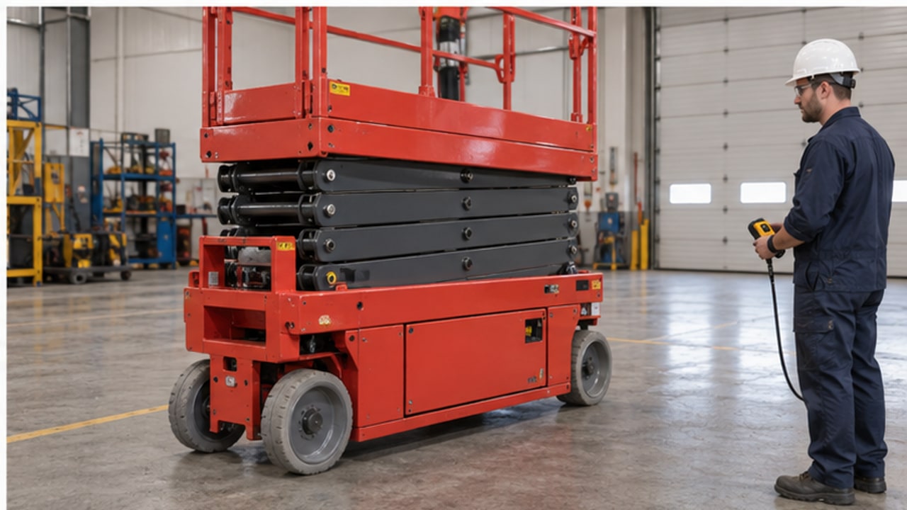 Electric Pallet Stacker Case: Steering Tiller Becomes Stiff After Long Use - electric pallet stacker 4
