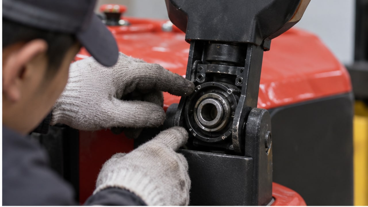 Why Do Electric Pallet Truck Load Wheels Mark an Epoxy Floor? - electric pallet truck 2