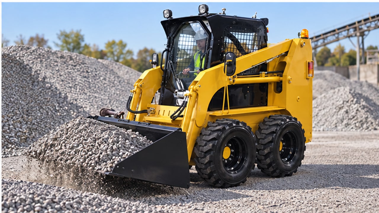 Why Does a Skid Steer Pull to One Side? A Chaincase Oil Inspection Case - skid steer loader 4