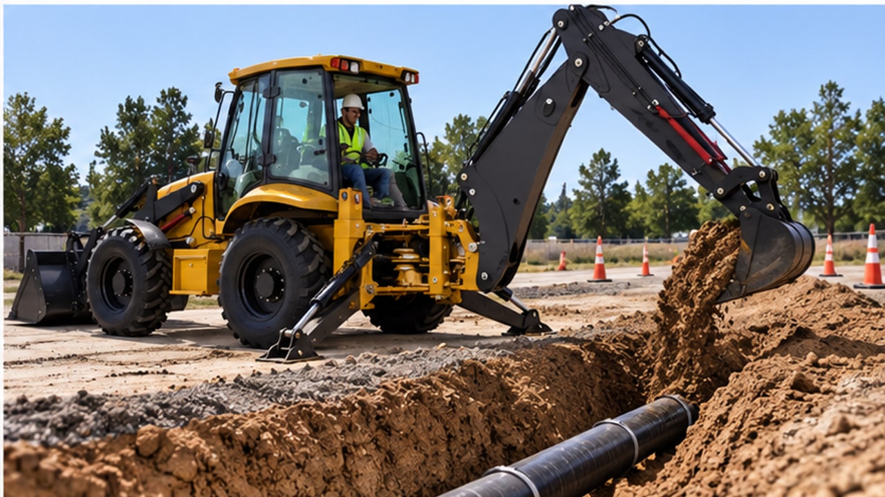 How Can Buyers Detect Front Kingpin Wear on a Backhoe Loader? - backhoe loader 4