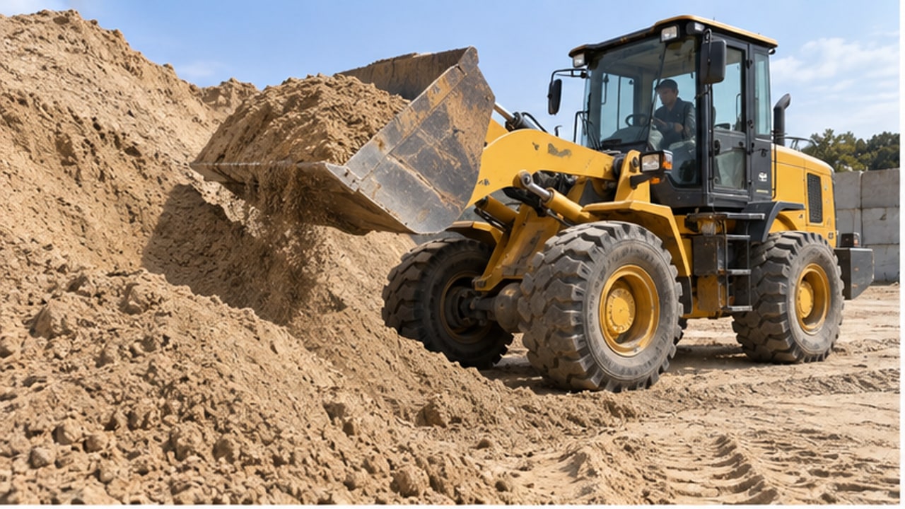 Why Does a Diesel Wheel Loader Bucket Cutting Edge Wear Unevenly? - diesel wheel loader 1