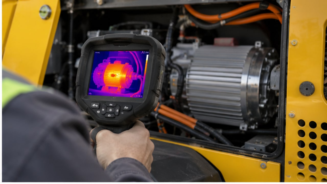 Electric Wheel Loader Case: Drive Motor Temperature Rises on Ramps - electric wheel loader 2