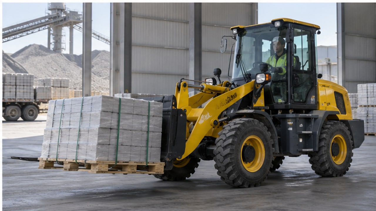 Electric Wheel Loader Case: Drive Motor Temperature Rises on Ramps - electric wheel loader 4