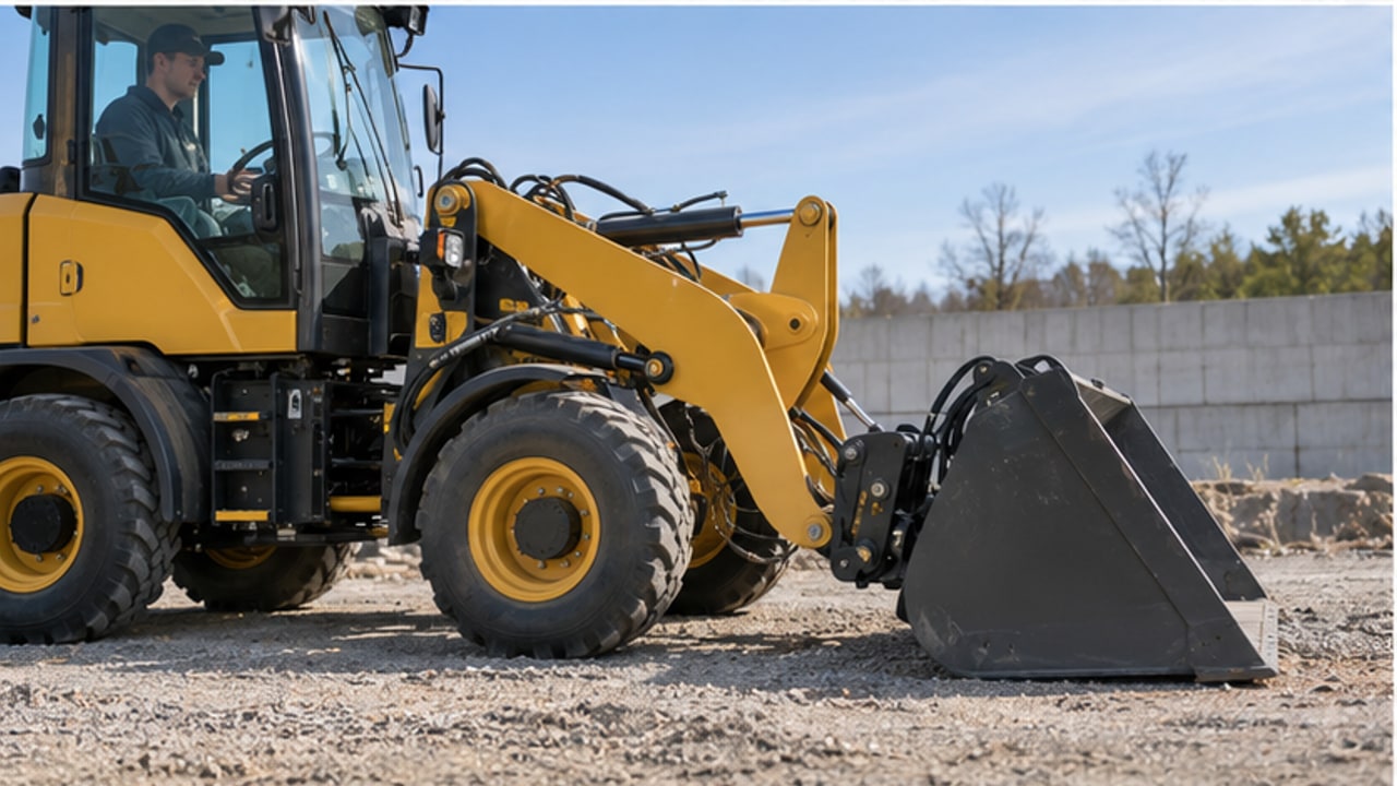 Why Does a Euro-Style Loader Quick Coupler Indicator Pin Stay Hidden? - Euro-style loader 3