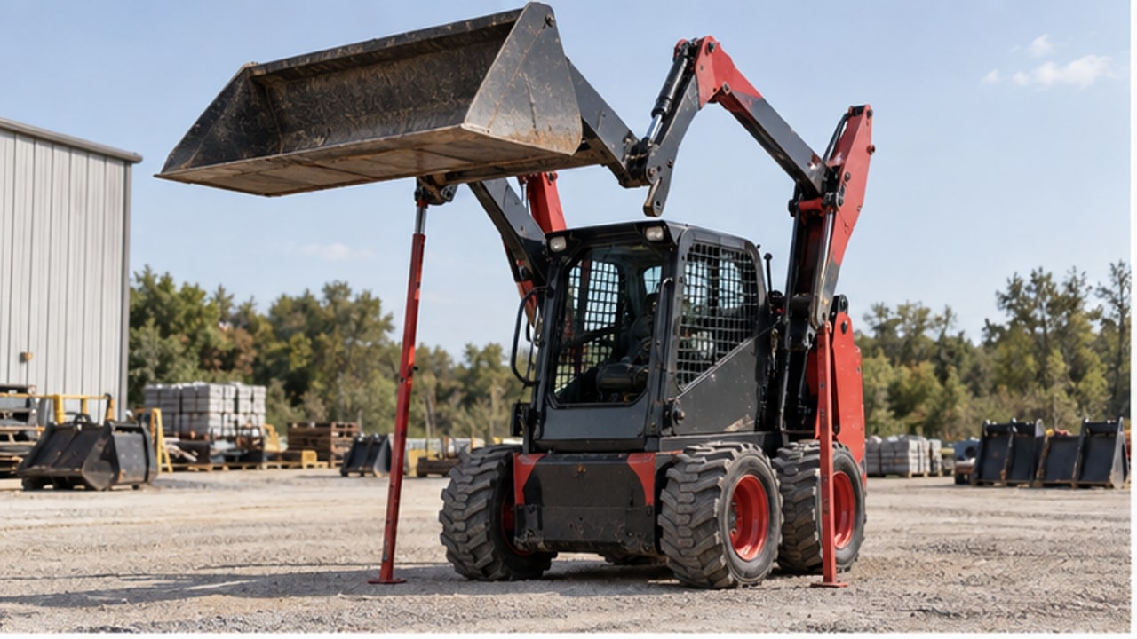 Why Do Skid Steer Lift Arms Settle Unevenly After Shutdown? - skid steer loader 1
