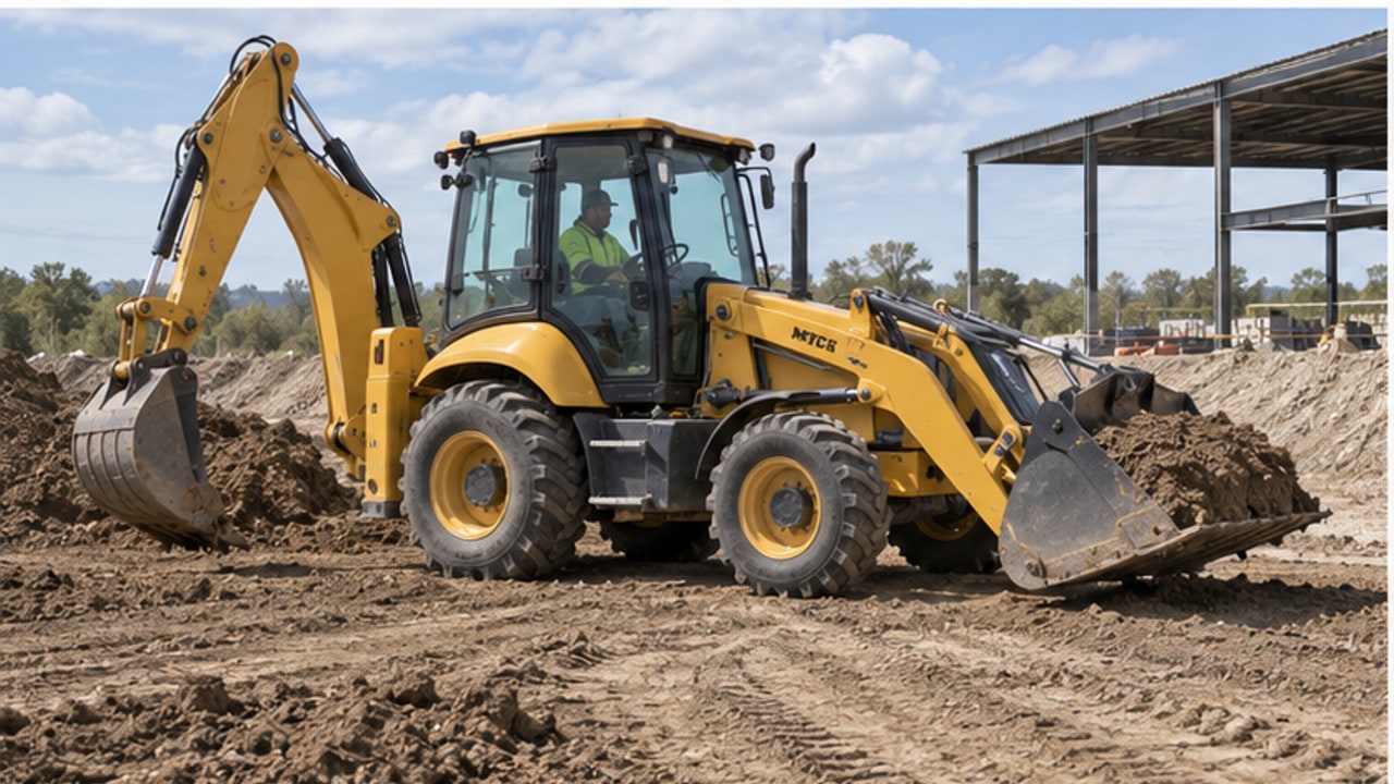 Backhoe Loader Case: Reverse Alarm Works Intermittently - backhoe loader 3