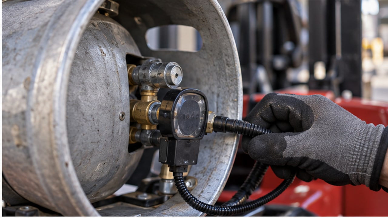 Why Does an LPG Forklift Fuel Gauge Read Empty After Cylinder Replacement? - LPG forklift 2