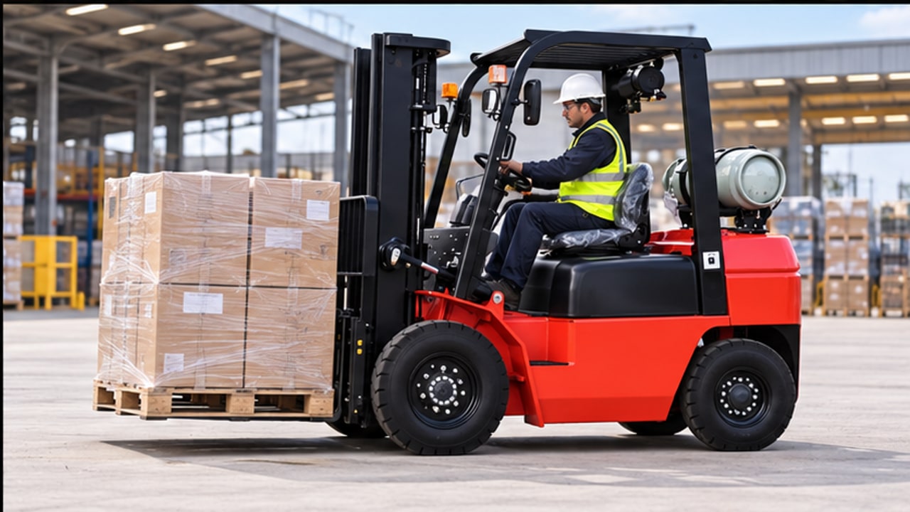 How Should Buyers Check LPG Cylinder Requalification Dates and Mounting Condition? - LPG forklift 4