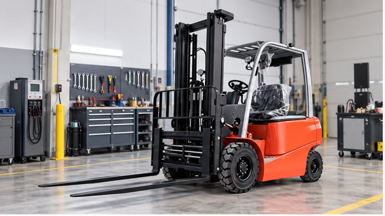 Why Does a Lithium Forklift Show an HV Interlock Open Fault After Battery Service? - lithium forklift 1