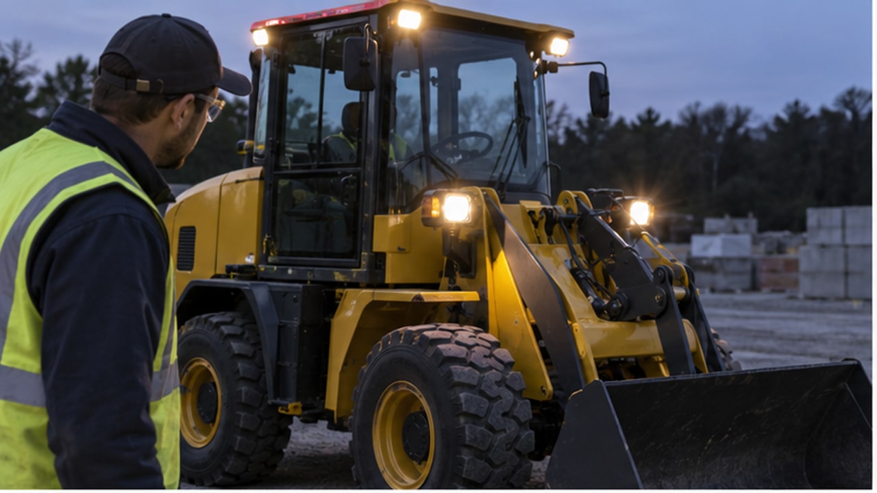 Electric Wheel Loader Case: Low 12V Auxiliary Voltage from the DC-DC Converter - electric wheel loader 1
