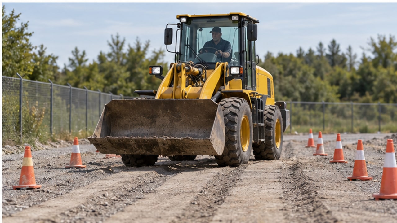 Why Does a Diesel Wheel Loader Steering Wheel Kick Back When Crossing Ruts? - diesel wheel loader 4