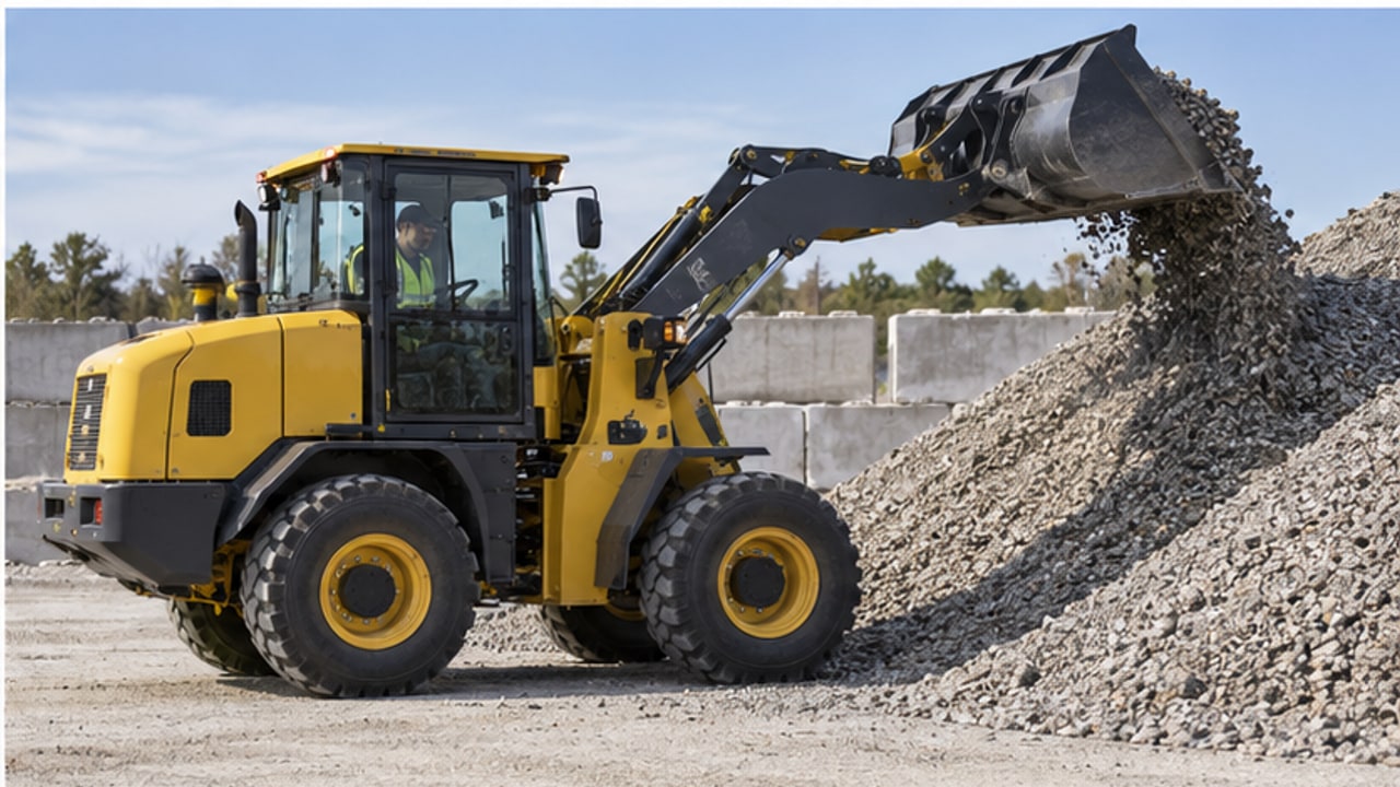 Electric Wheel Loader Case: Low 12V Auxiliary Voltage from the DC-DC Converter - electric wheel loader 4