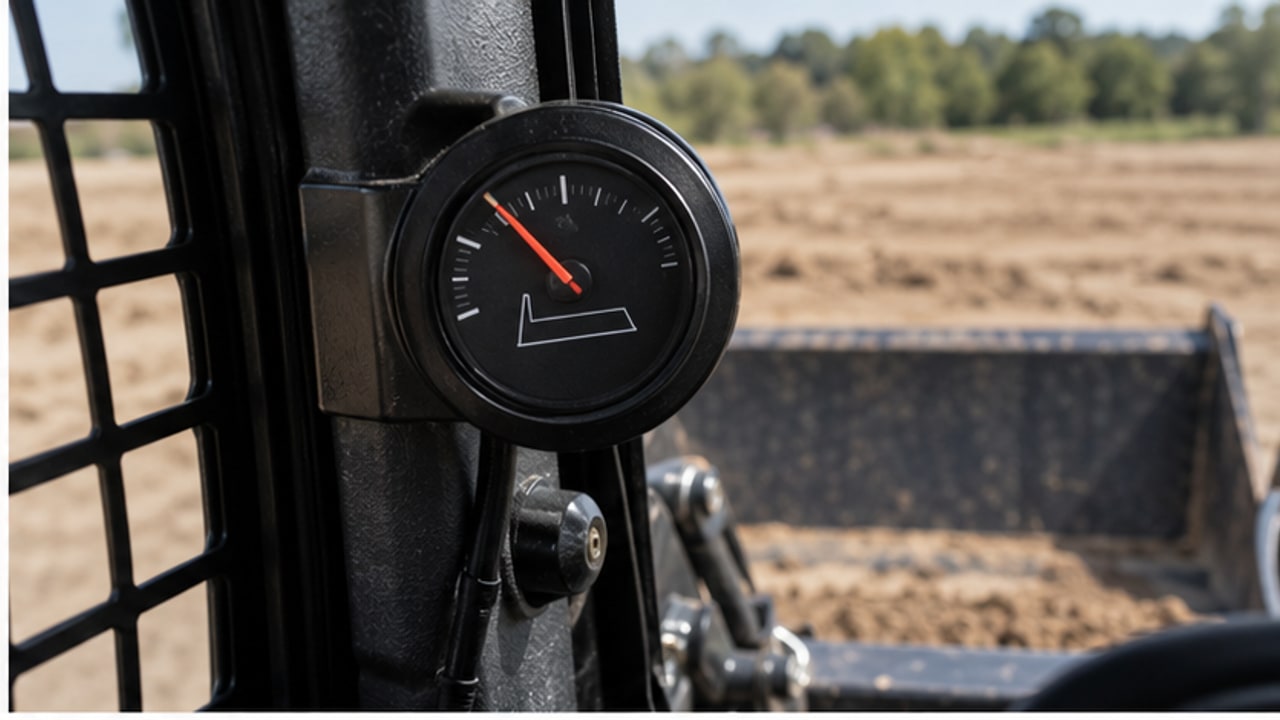 Why Does a Skid Steer Bucket Level Indicator Show the Wrong Angle? - skid steer loader 2