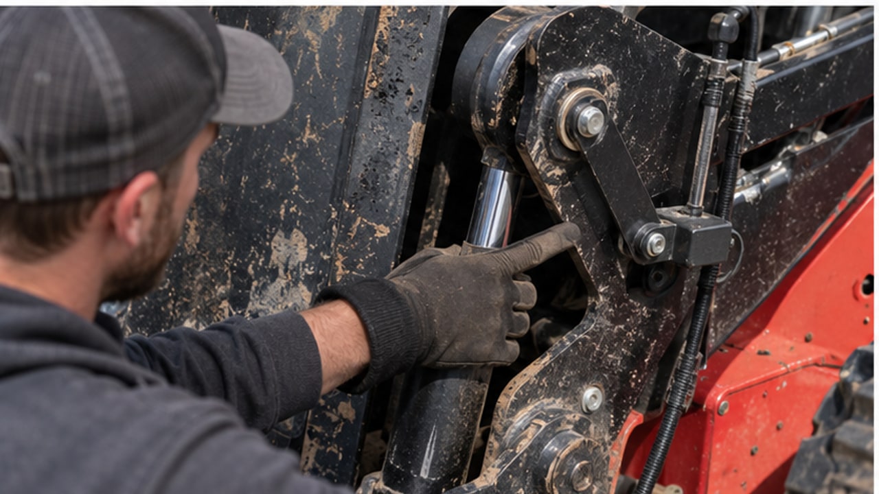 Why Does a Skid Steer Bucket Level Indicator Show the Wrong Angle? - skid steer loader 3