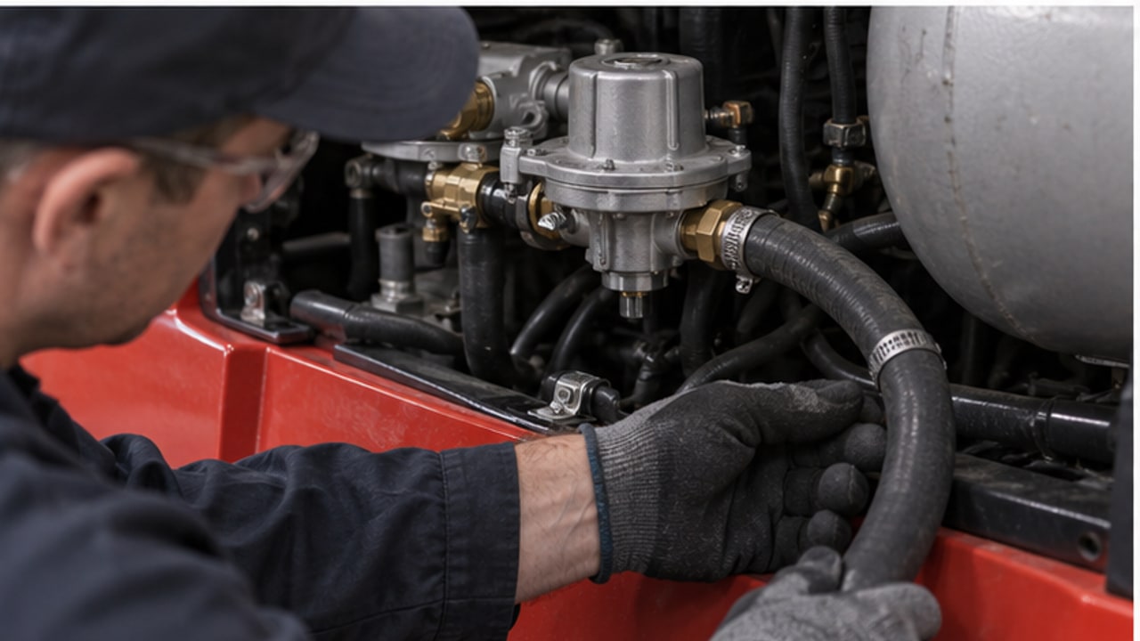 Why Does an LPG Forklift Engine Surge at a Constant Travel Speed? - LPG forklift 3