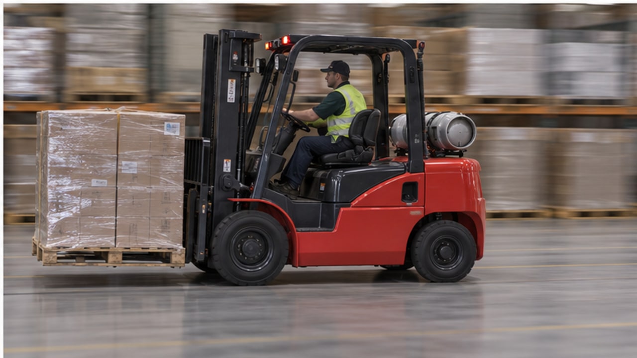 Why Does an LPG Forklift Engine Surge at a Constant Travel Speed? - LPG forklift 4