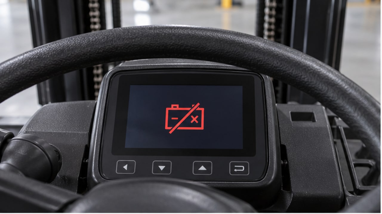 Why Does a Lithium Forklift Display Show a Battery Communication Timeout? - lithium forklift 1