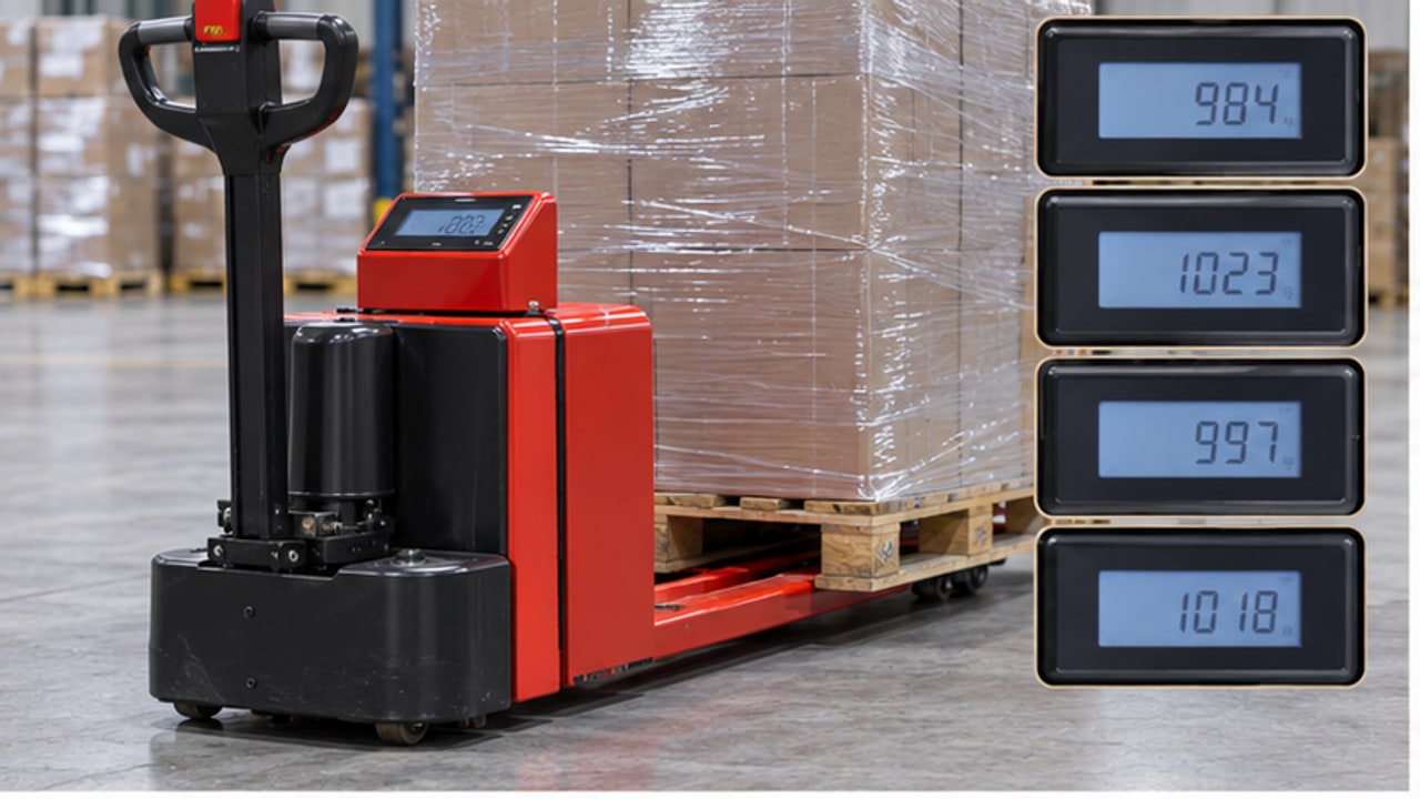 Why Does a Scale-Equipped Electric Pallet Truck Show Unstable Weight? - electric pallet truck 1