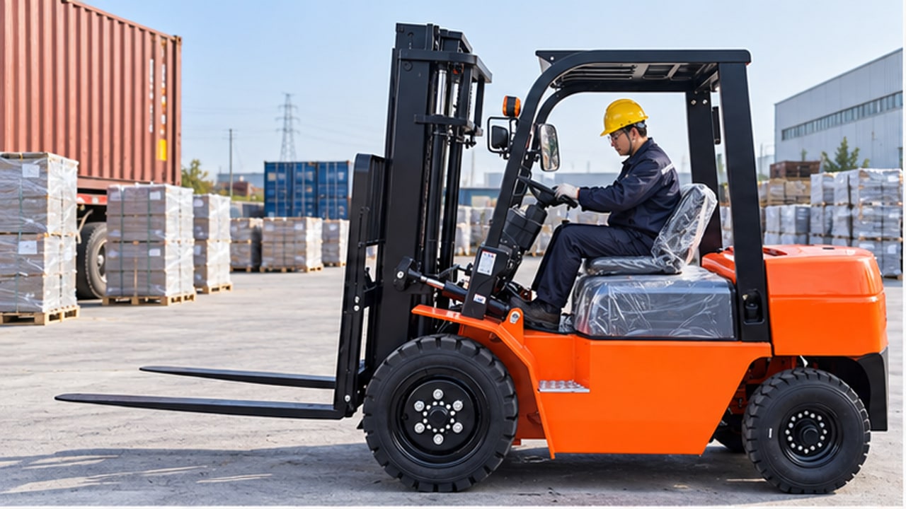 Why Is a Diesel Forklift Hard to Start? An Injector Return-Flow Test Case - diesel forklift 1