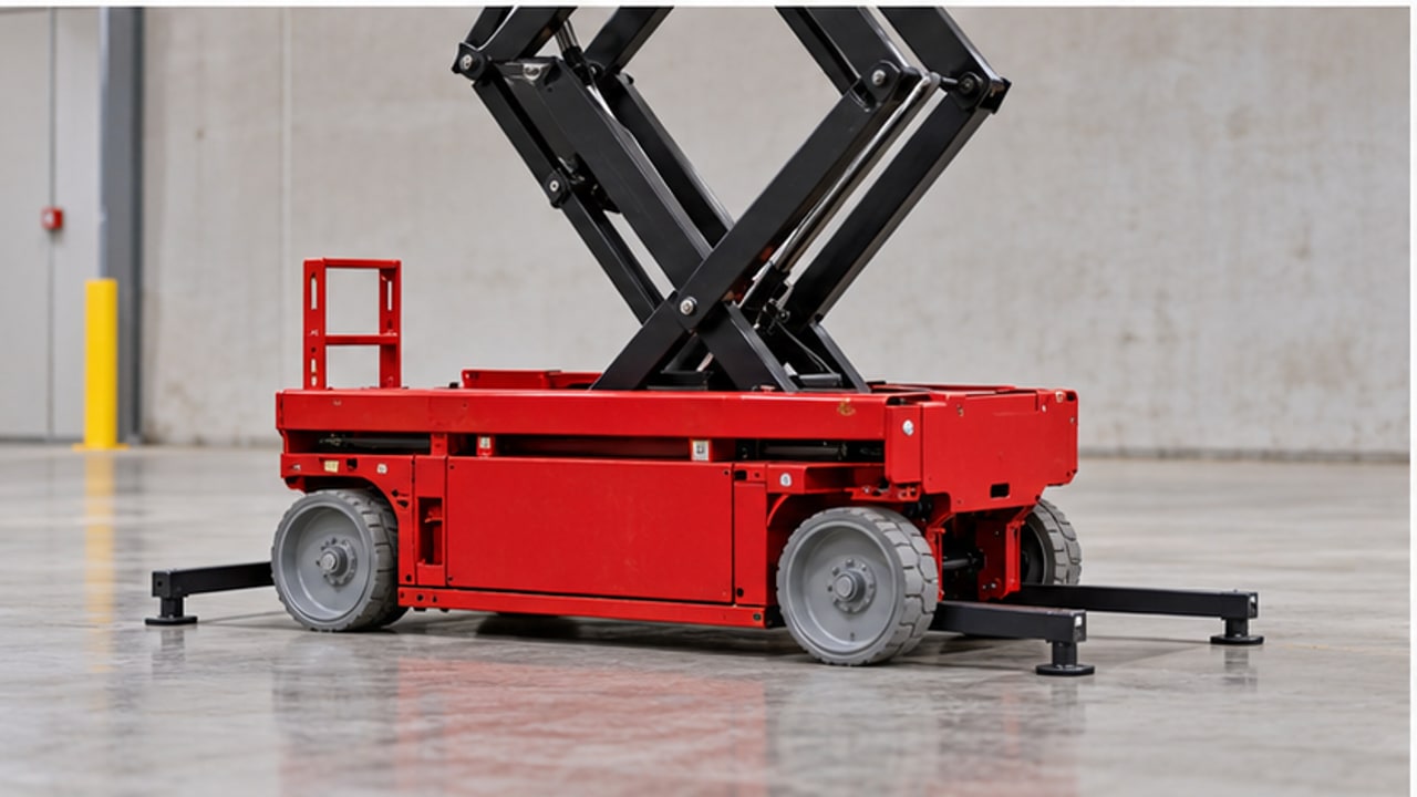 Why Will a Scissor Lift Not Drive When Raised? A Pothole Protection Lockout Case - aerial lift 3