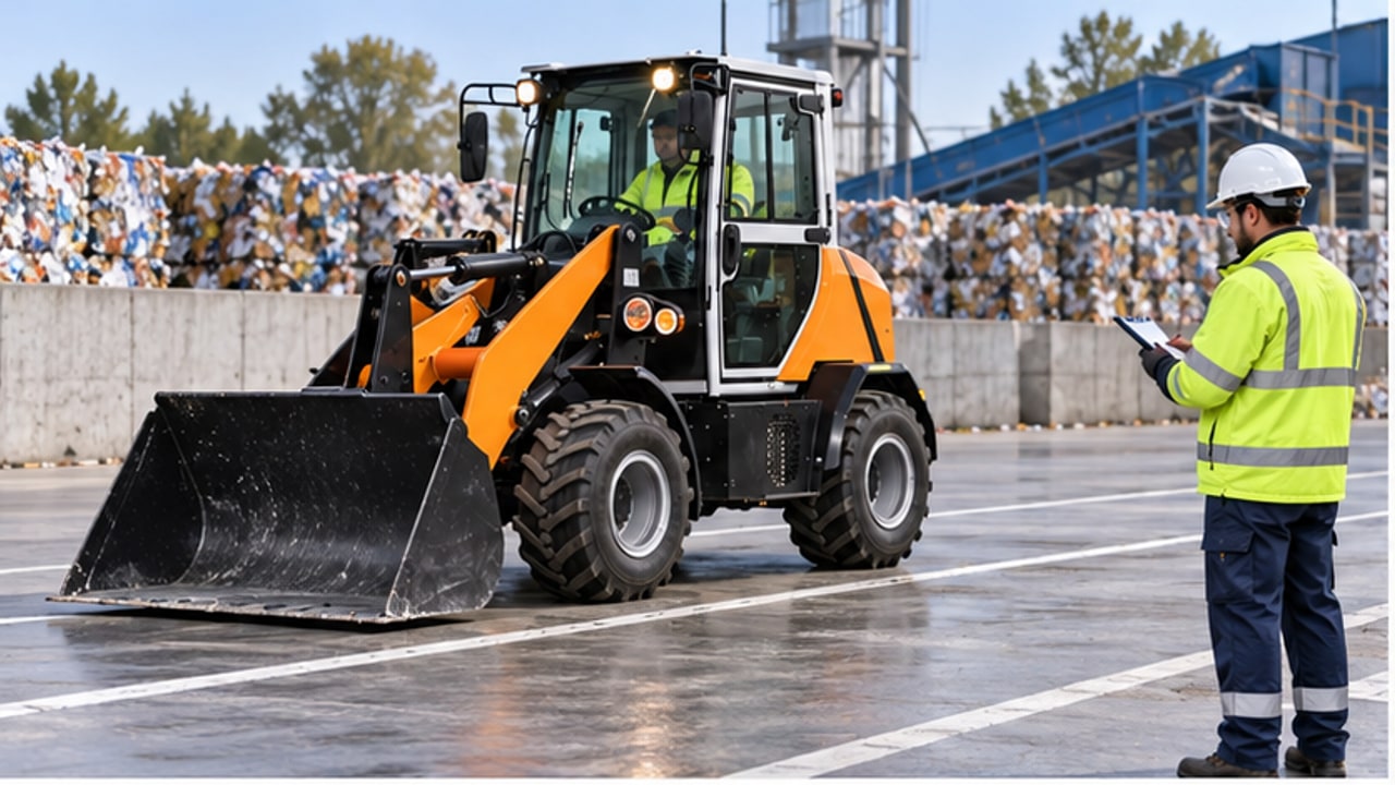 Why Does an Electric Wheel Loader Coast Too Far? A Regenerative Braking Test Case - electric wheel loader 1