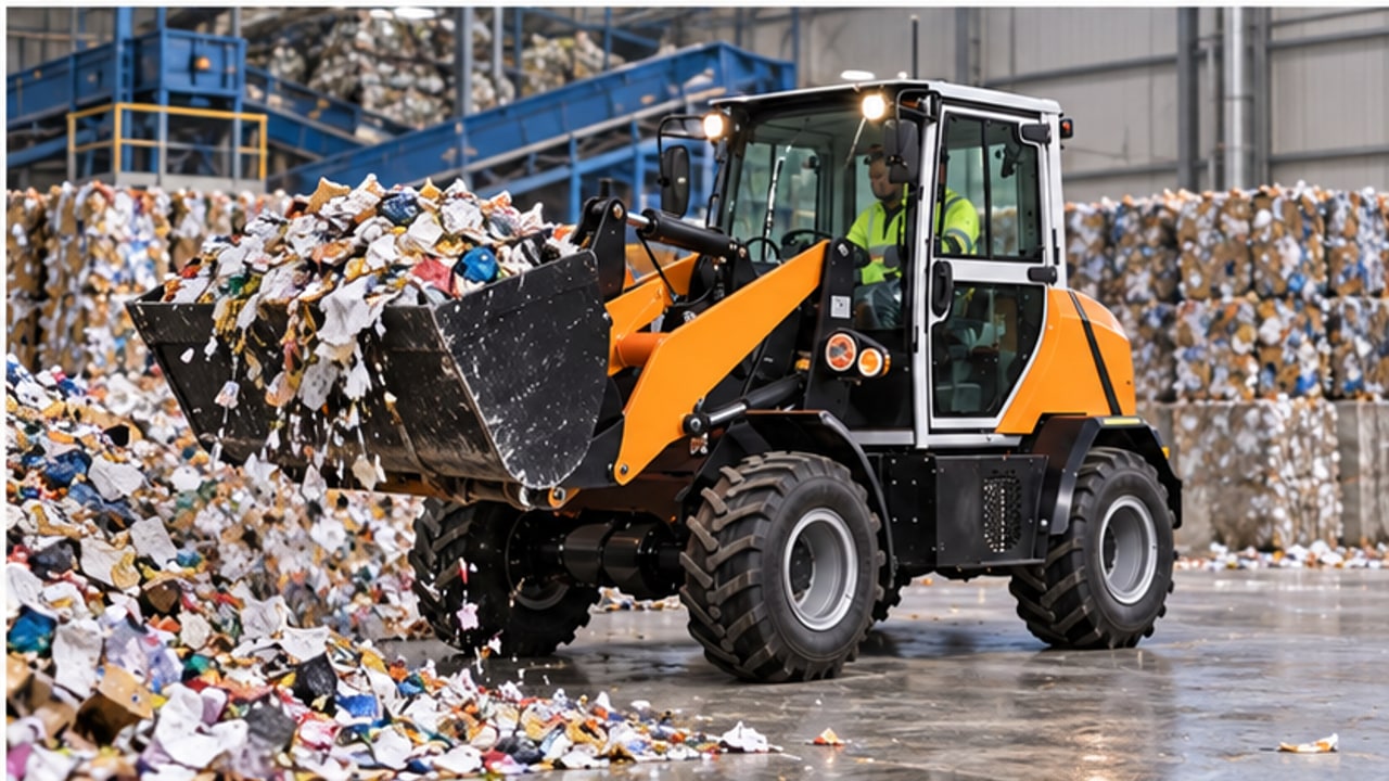 Why Does an Electric Wheel Loader Coast Too Far? A Regenerative Braking Test Case - electric wheel loader 4