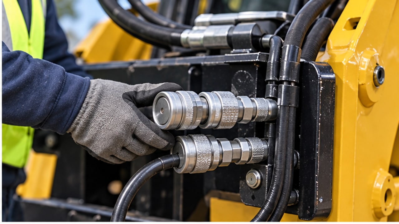 Why Are Skid Steer Auxiliary Hydraulics Weak After an Attachment Swap? - skid steer loader 2