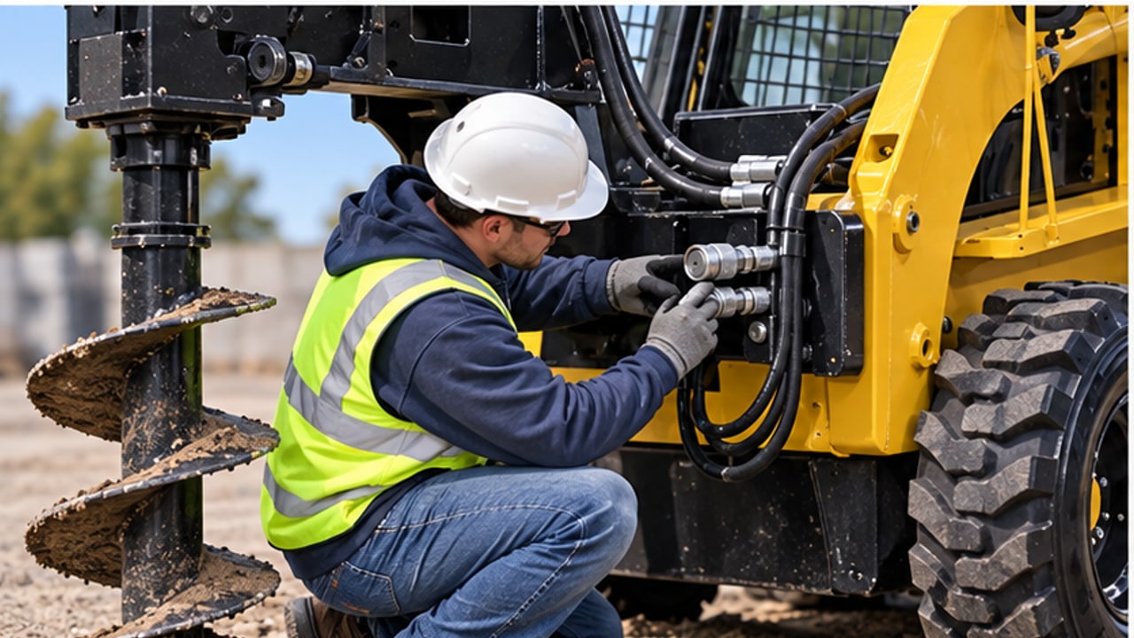 Why Are Skid Steer Auxiliary Hydraulics Weak After an Attachment Swap? - skid steer loader 3