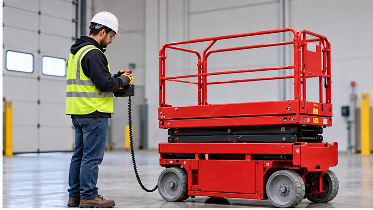 Why Will a Scissor Lift Not Lower? An Emergency-Lowering System Inspection Case - aerial lift 2