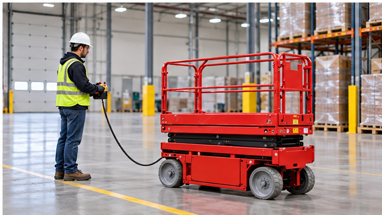 Why Will a Scissor Lift Not Lower? An Emergency-Lowering System Inspection Case - aerial lift 4