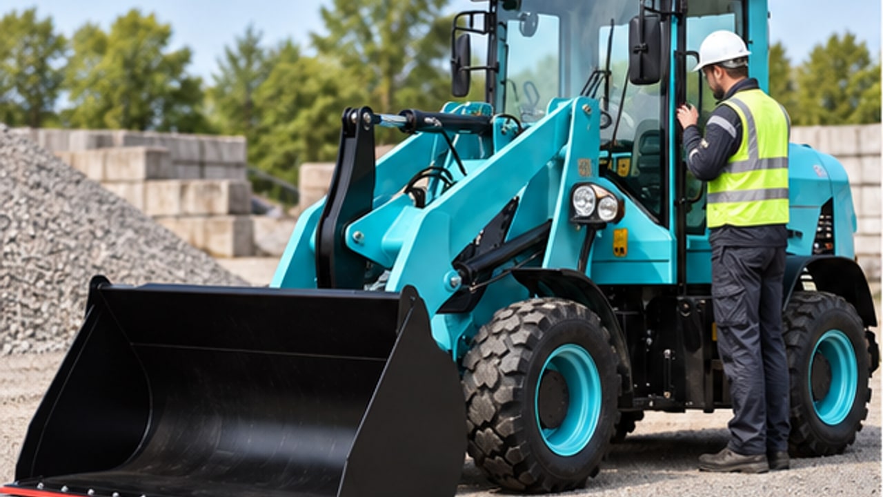 Why Will an Electric Wheel Loader Parking Brake Not Release? Safe Checks Before Service - electric wheel loader 1