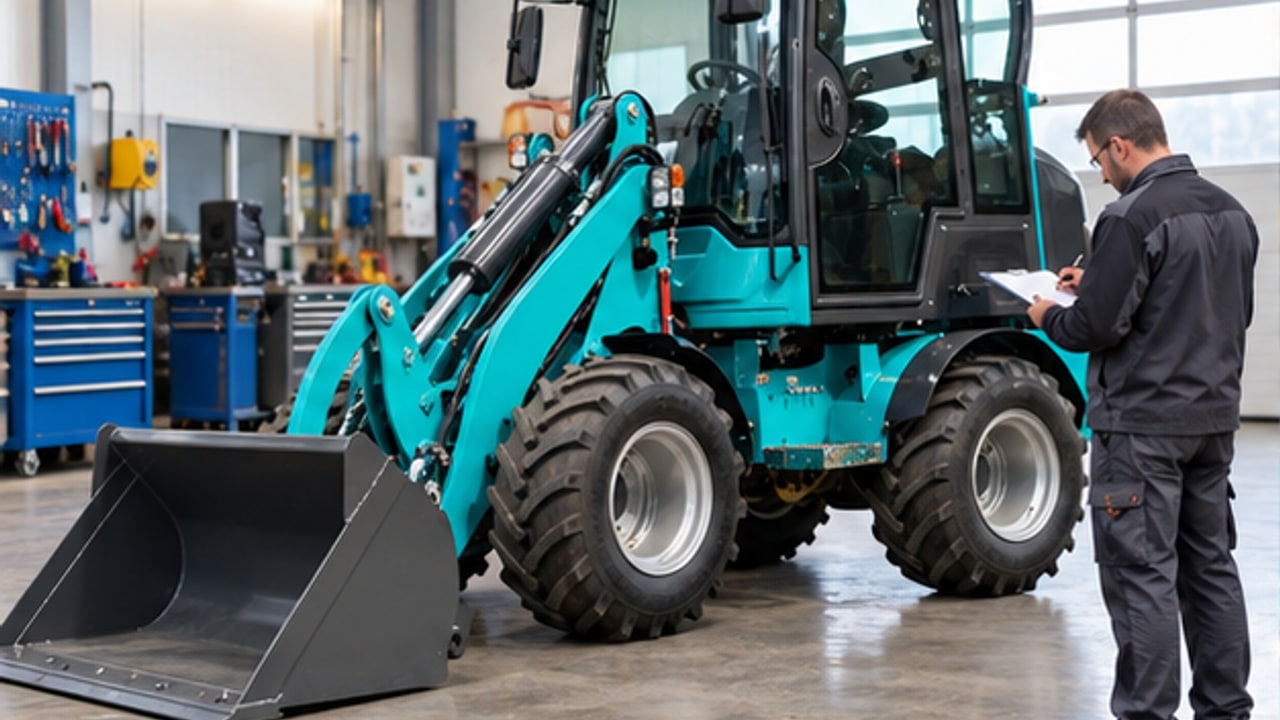 Why Does a Euro-Style Loader Lift Arm Settle After Parking? Safe Drift Checks - Euro-style loader 1