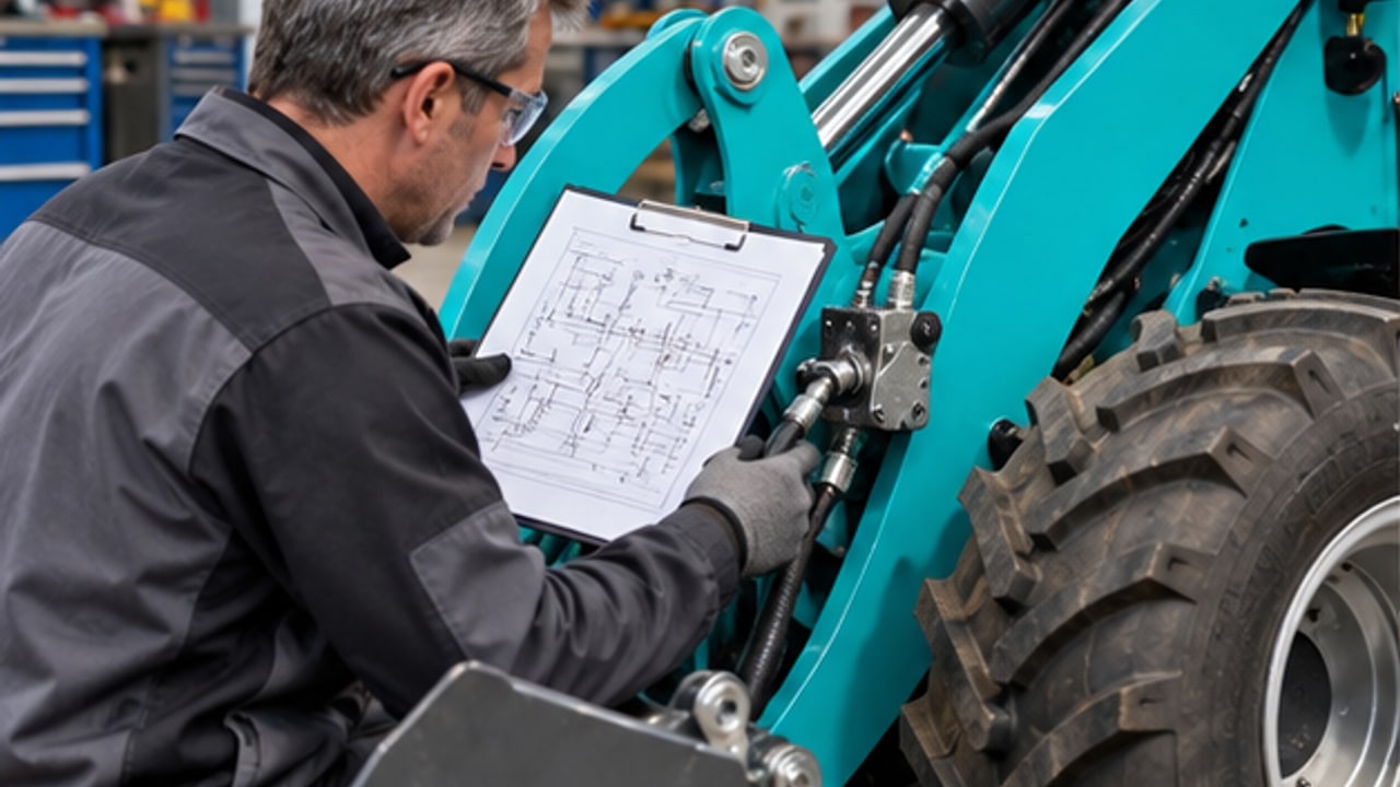Why Does a Euro-Style Loader Lift Arm Settle After Parking? Safe Drift Checks - Euro-style loader 3