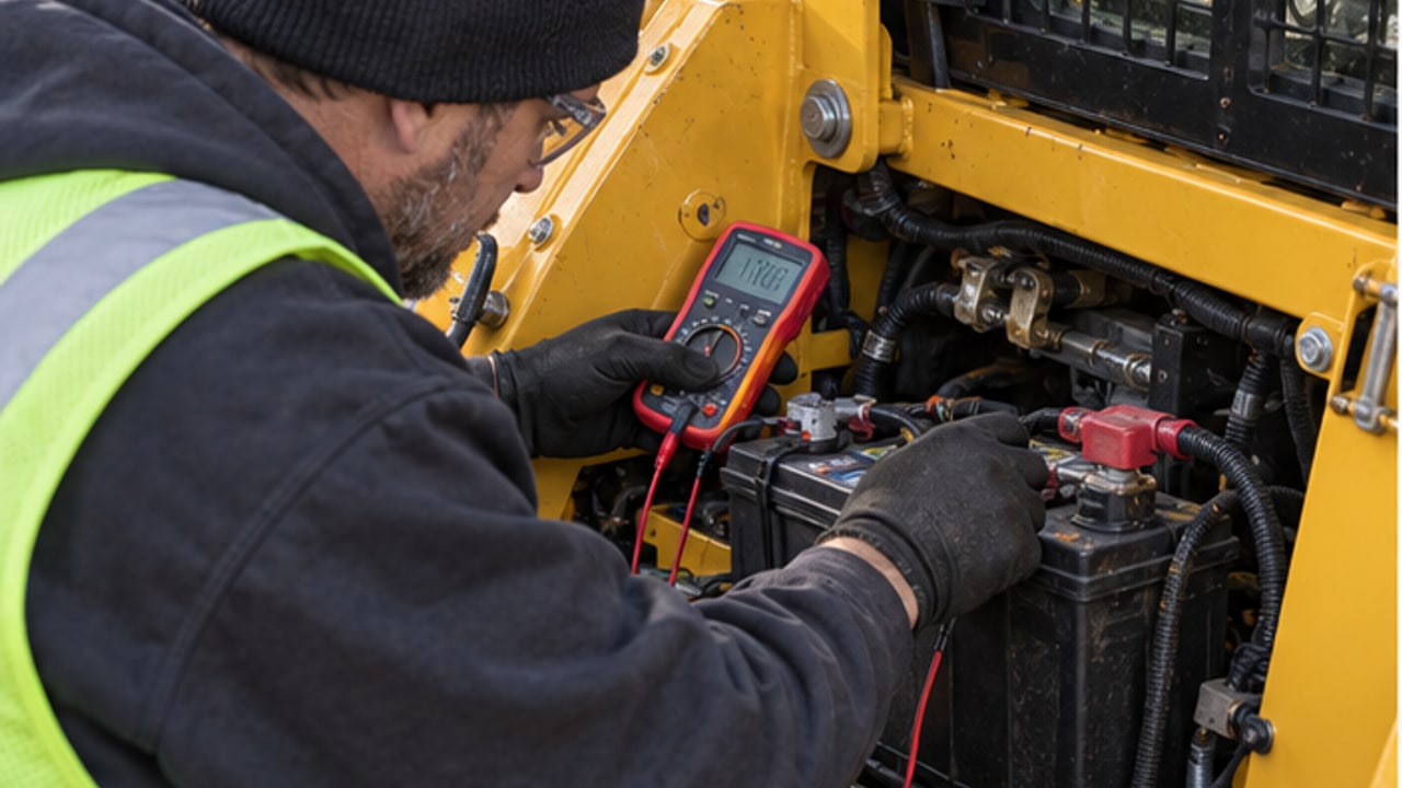 Why Does a Skid Steer Crank but Not Start After Sitting Overnight? Safe Checks - skid steer loader 3