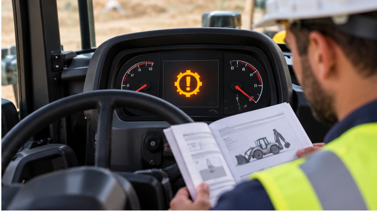 Backhoe Loader Warning Lights: Which Alerts Mean Stop Work and What Should Buyers Check? - backhoe loader 2