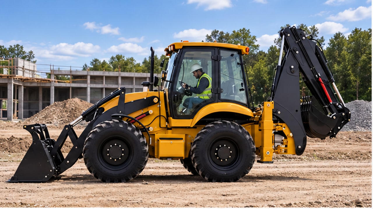 Backhoe Loader Warning Lights: Which Alerts Mean Stop Work and What Should Buyers Check? - backhoe loader 1